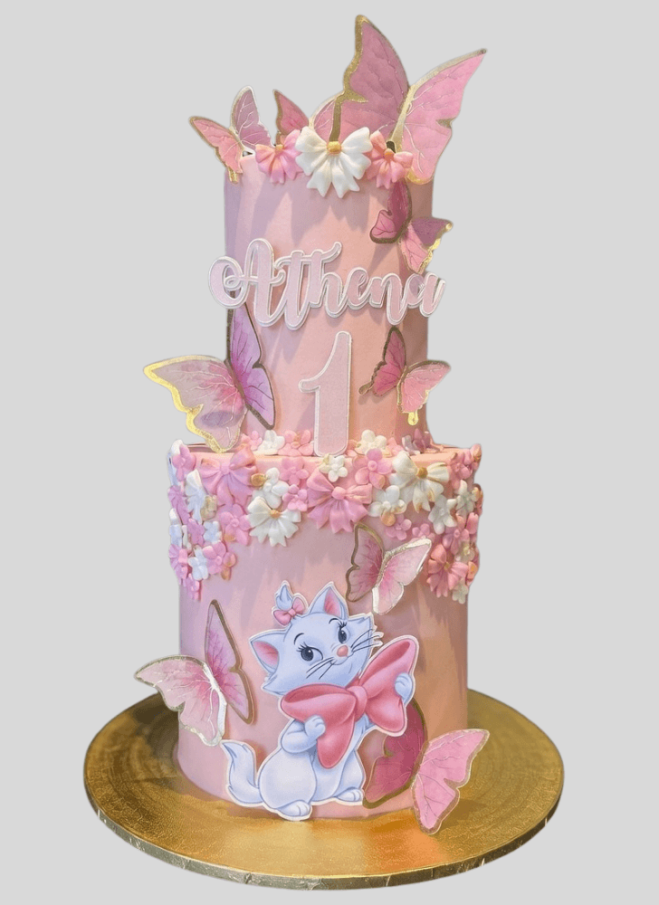 Lovely Aristocats Cake Design