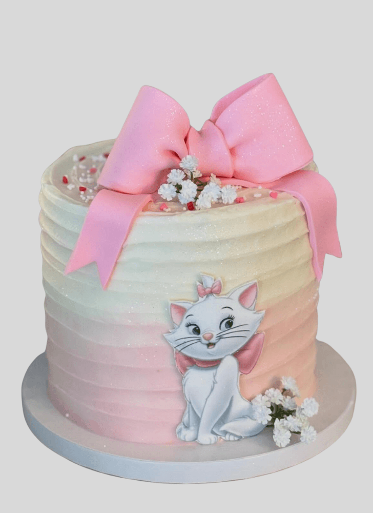 Pleasing Aristocats Cake