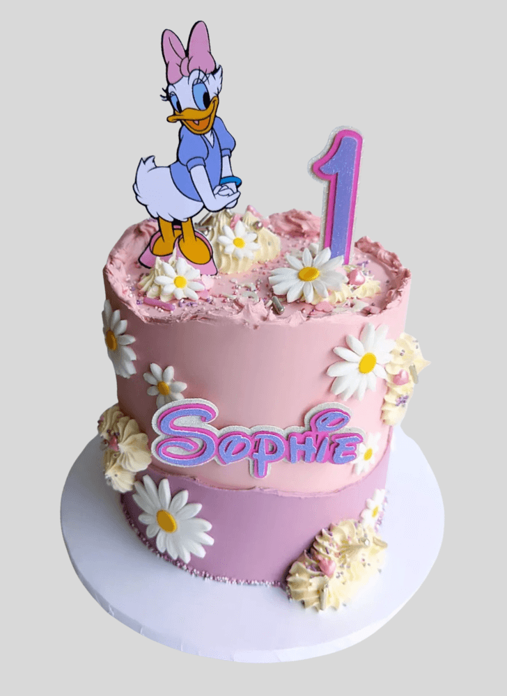 Bewitching Daisy Duck Cake