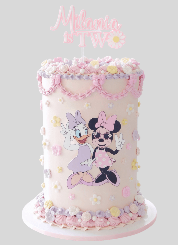 Classy Daisy Duck Cake