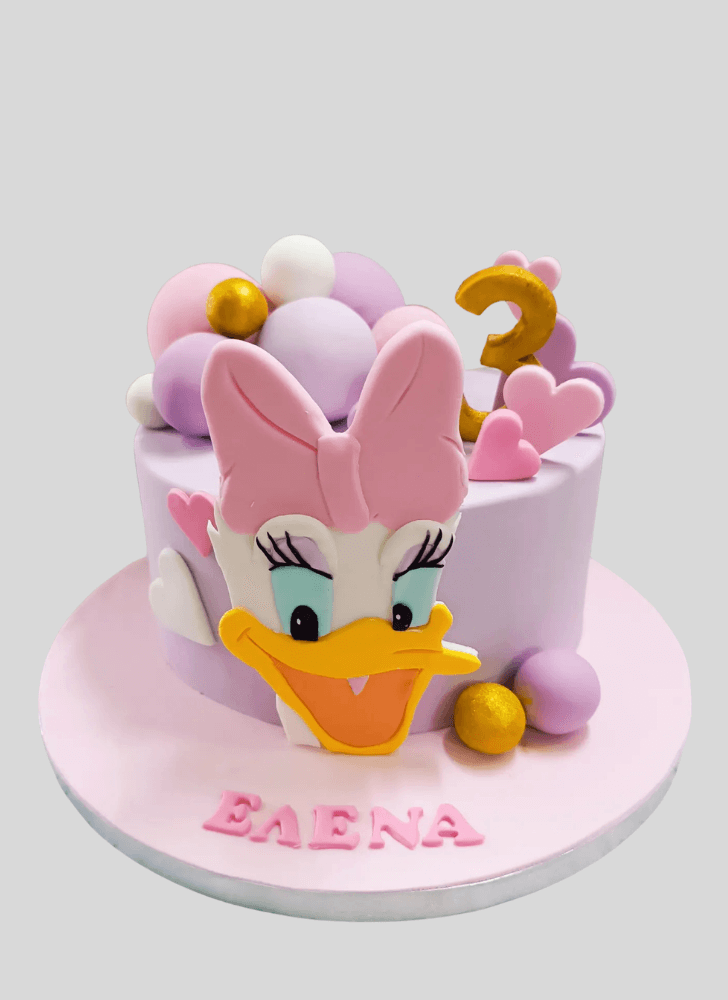 Cute Daisy Duck Cake