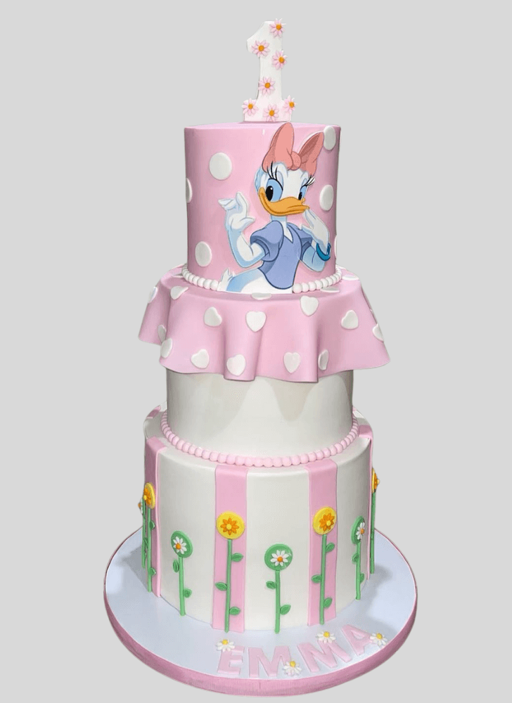 Delightful Daisy Duck Cake