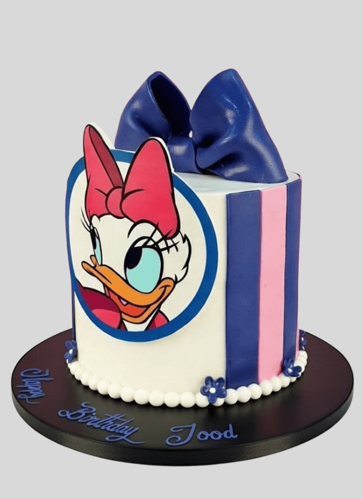 Refined Daisy Duck Cake