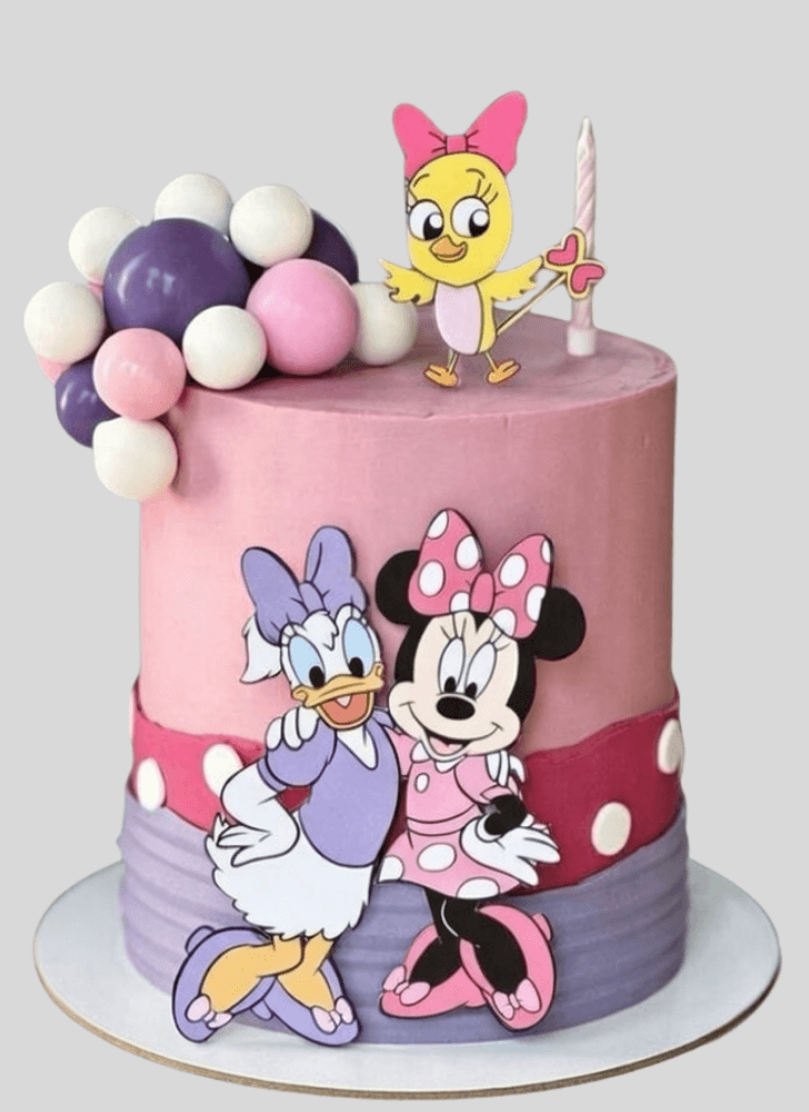 Shapely Daisy Duck Cake