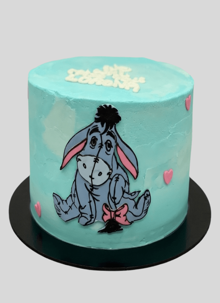 Lovely Eeyore Cake Design