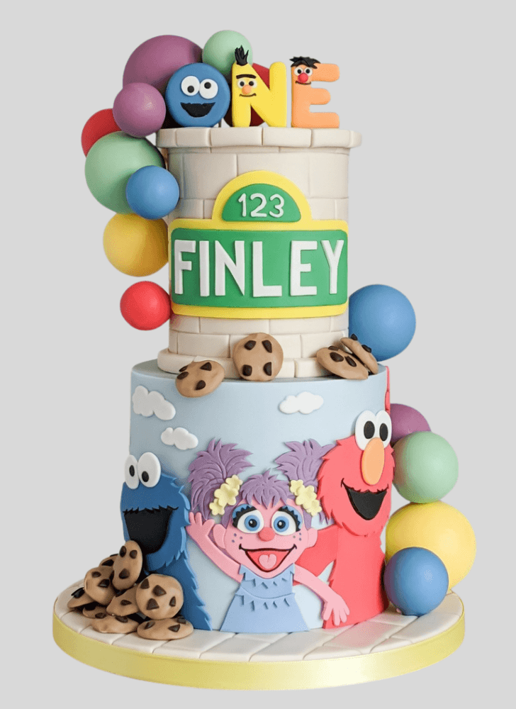Adorable Elmo Cake