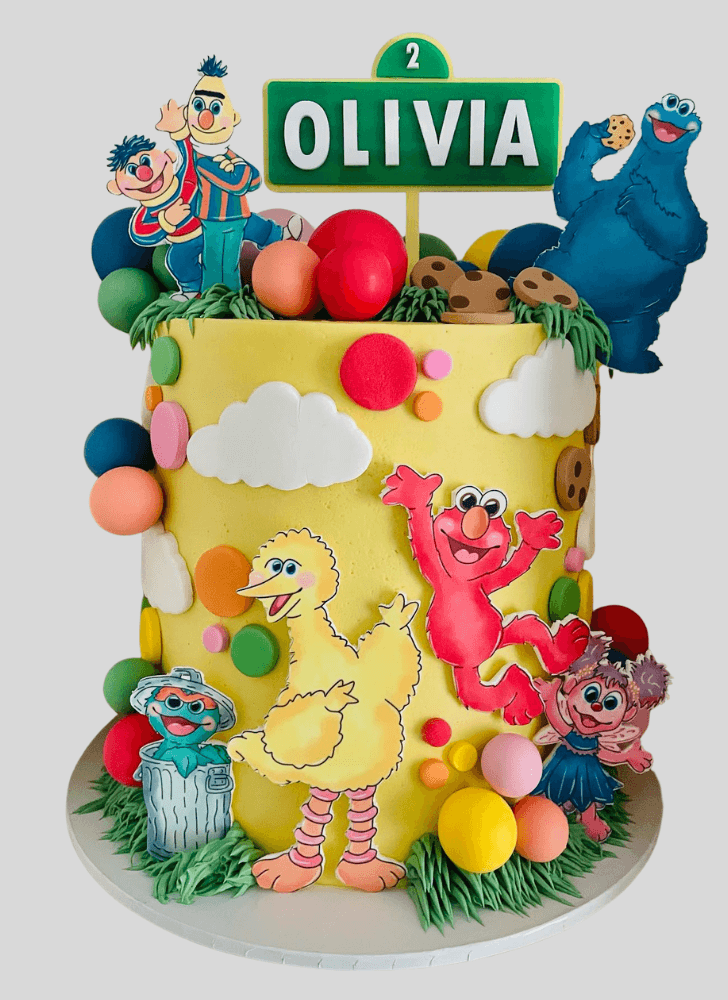 Bewitching Elmo Cake
