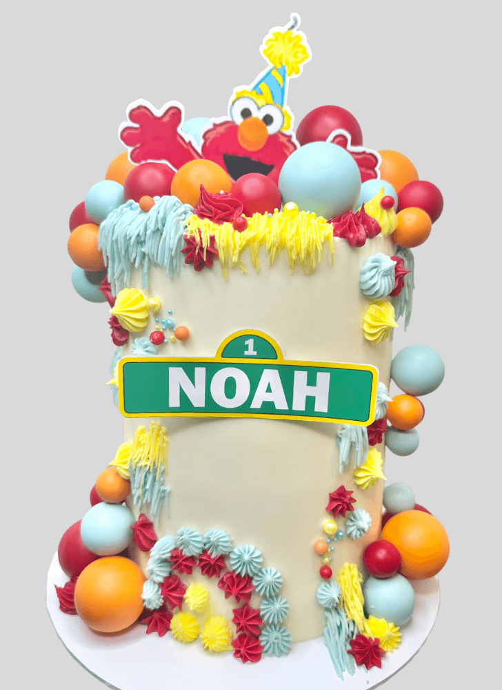 Classy Elmo Cake