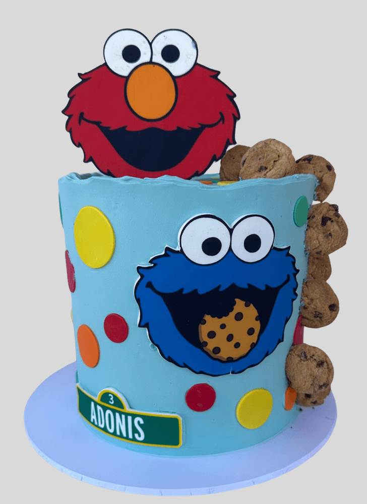 Excellent Elmo Cake