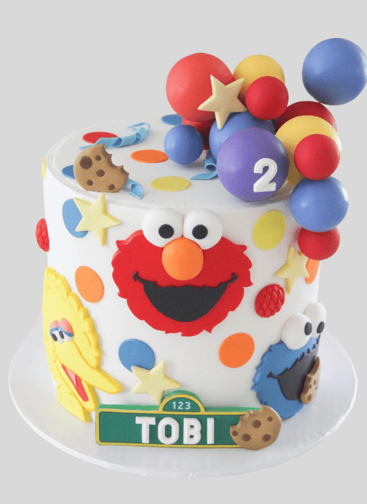 Magnificent Elmo Cake