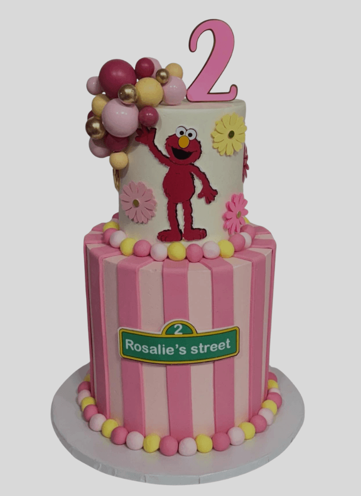 Marvelous Elmo Cake