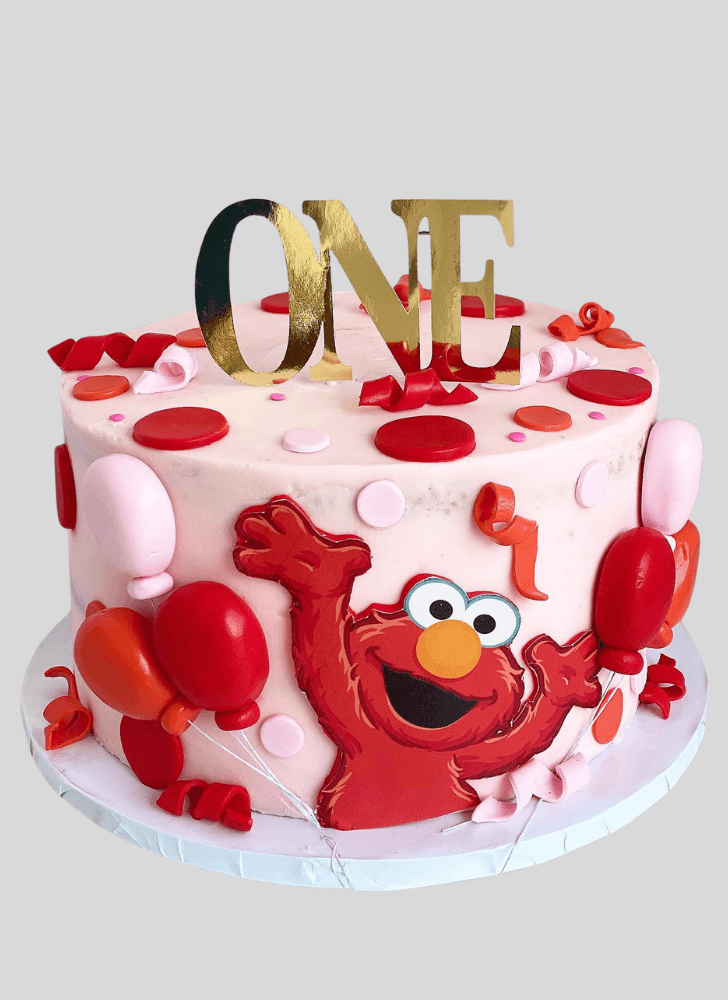 Pleasing Elmo Cake