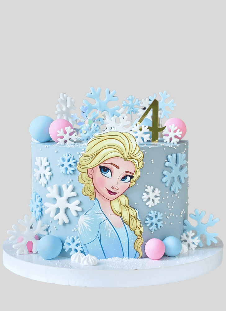 Angelic Disneys Frozen Cake