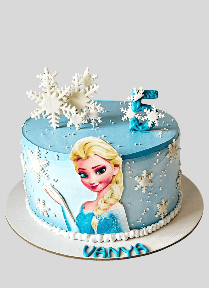 Beauteous Disneys Frozen Cake
