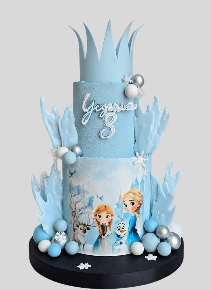 Classy Disneys Frozen Cake