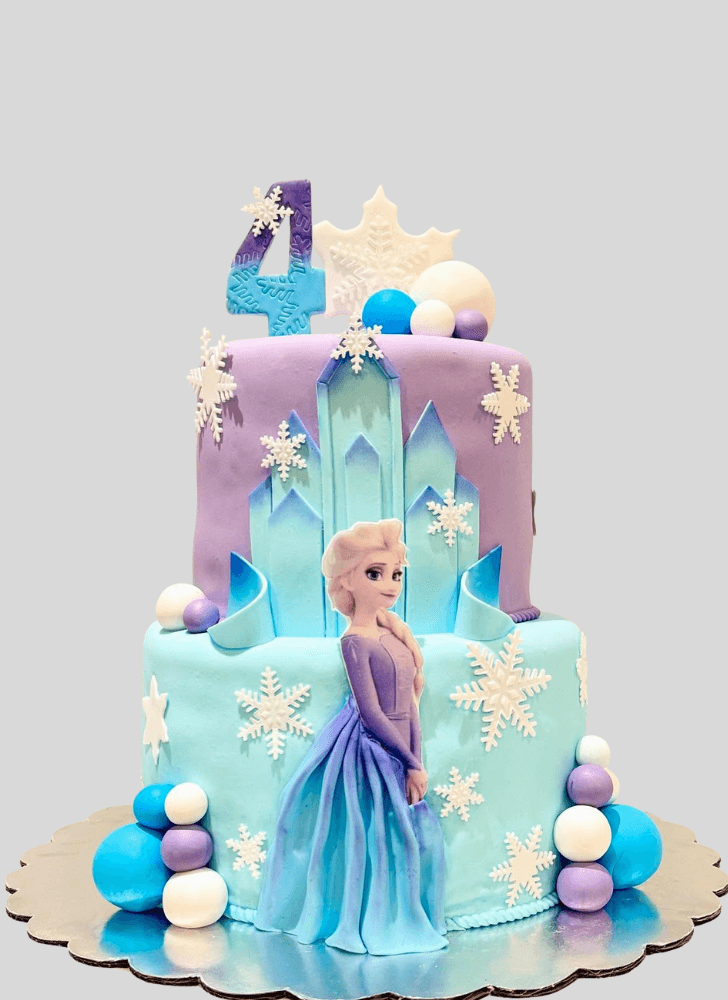 Dazzling Disneys Frozen Cake