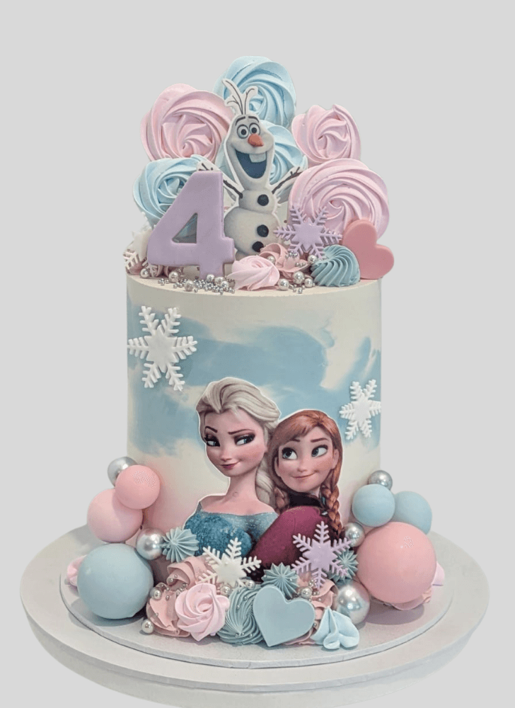 Divine Disneys Frozen Cake