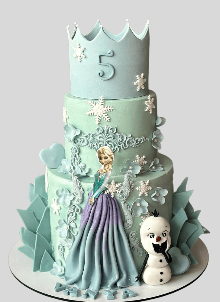 Excellent Disneys Frozen Cake