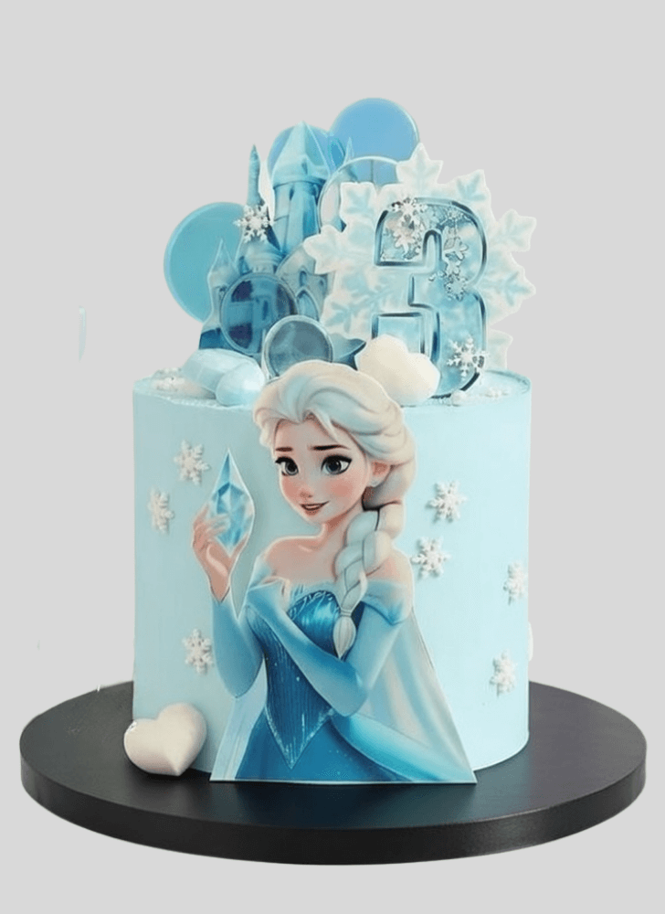 Fine Disneys Frozen Cake