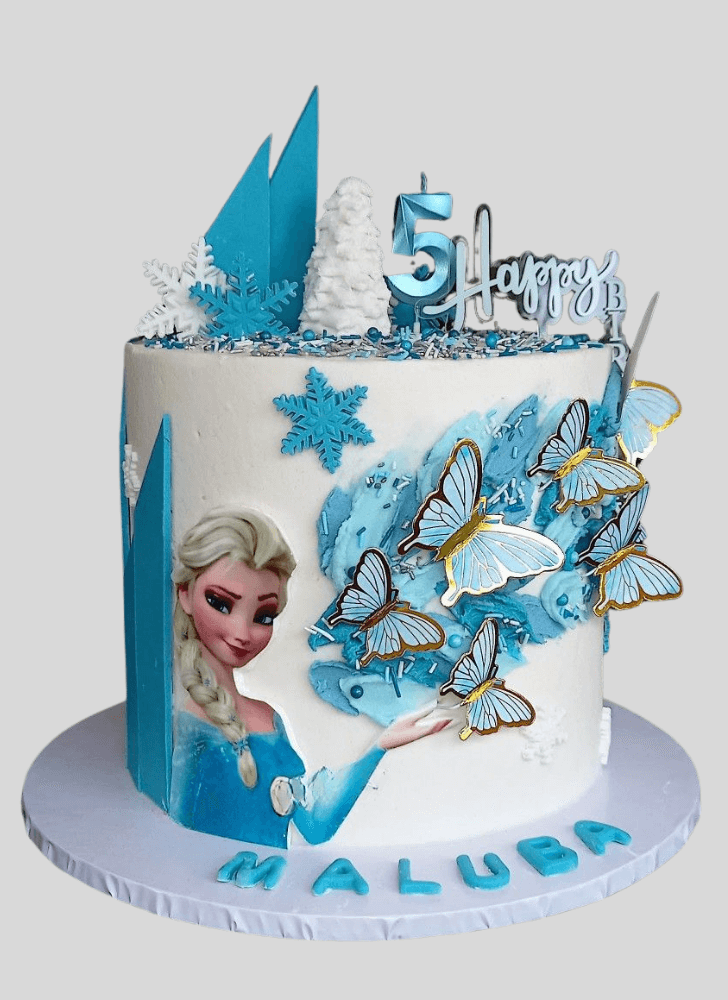 Gorgeous Disneys Frozen Cake