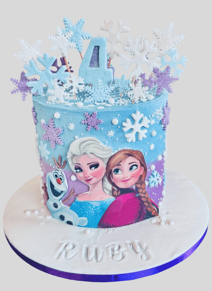 Grand Disneys Frozen Cake