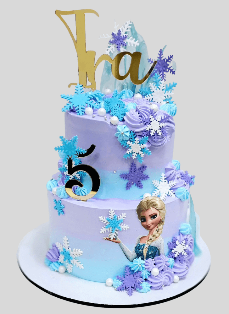 Handsome Disneys Frozen Cake