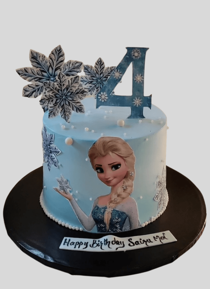 Pleasing Disneys Frozen Cake