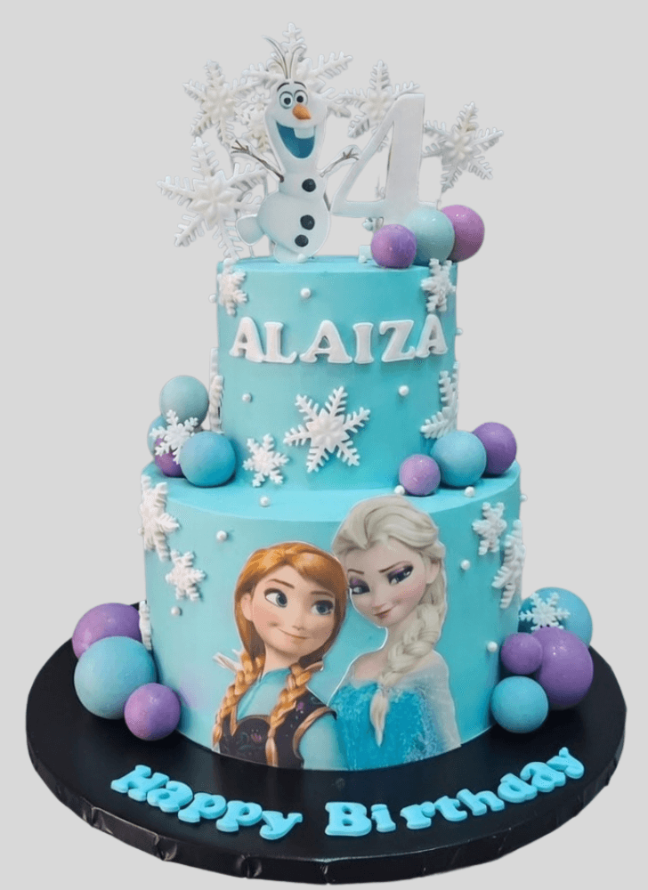Splendid Disneys Frozen Cake