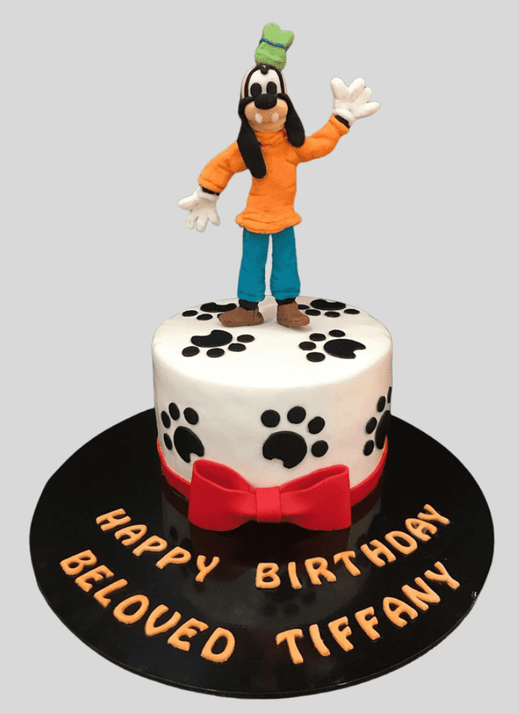Lovely Goofy Cake Design
