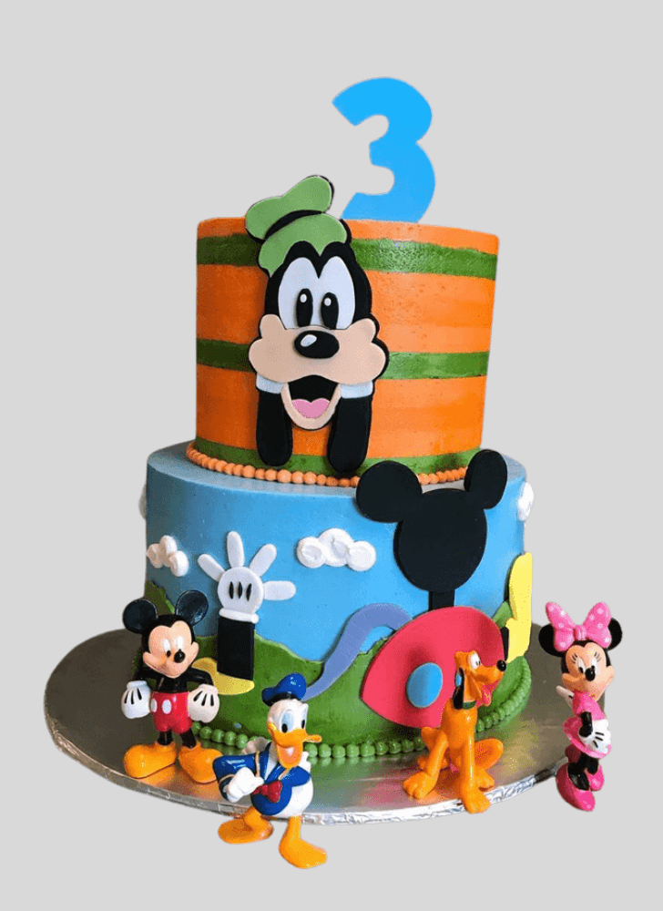 Mesmeric Goofy Cake