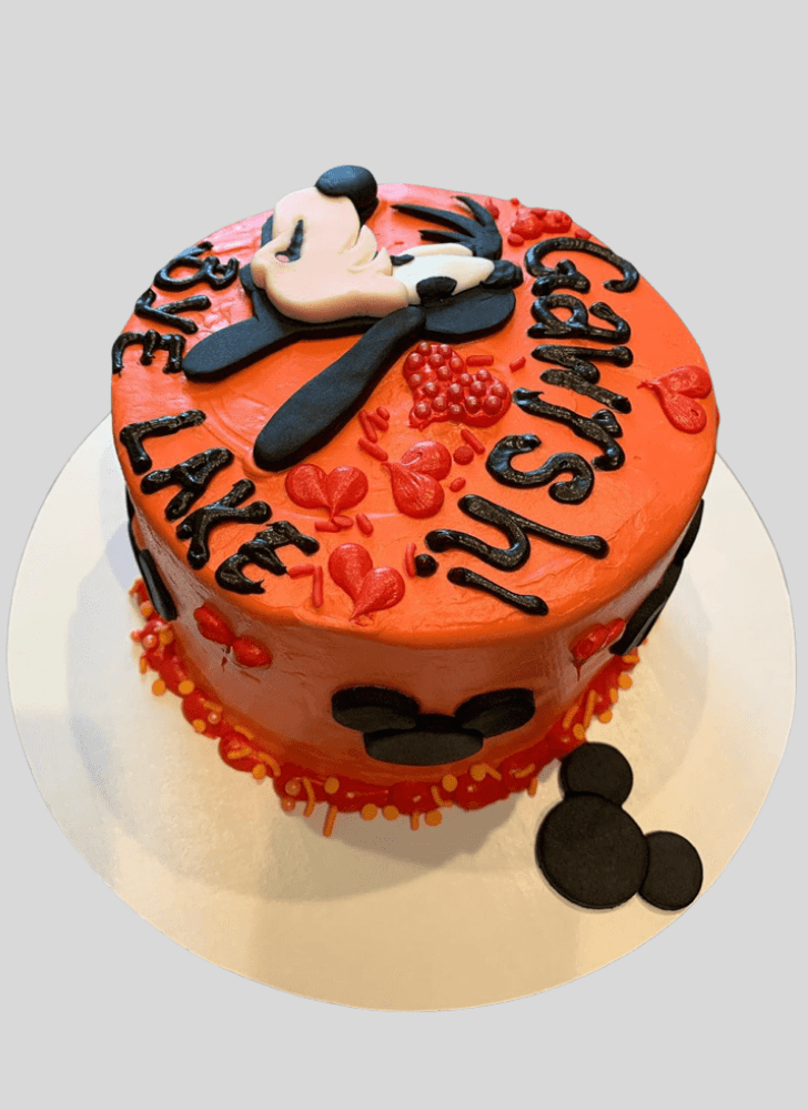 Pleasing Goofy Cake