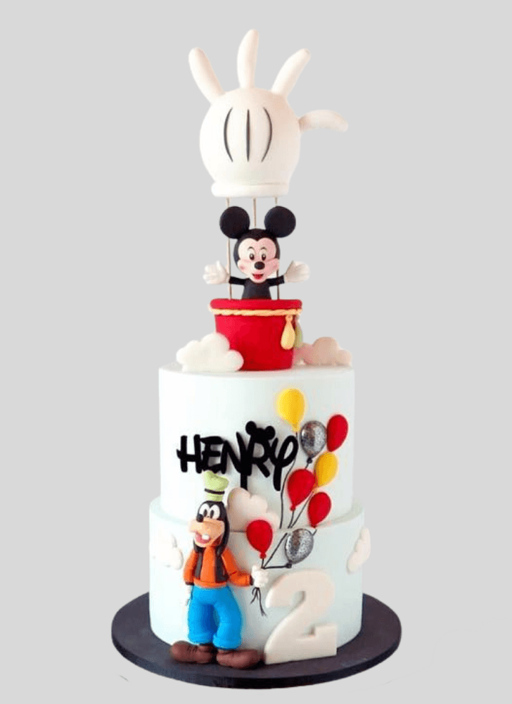 Wonderful Goofy Cake Design
