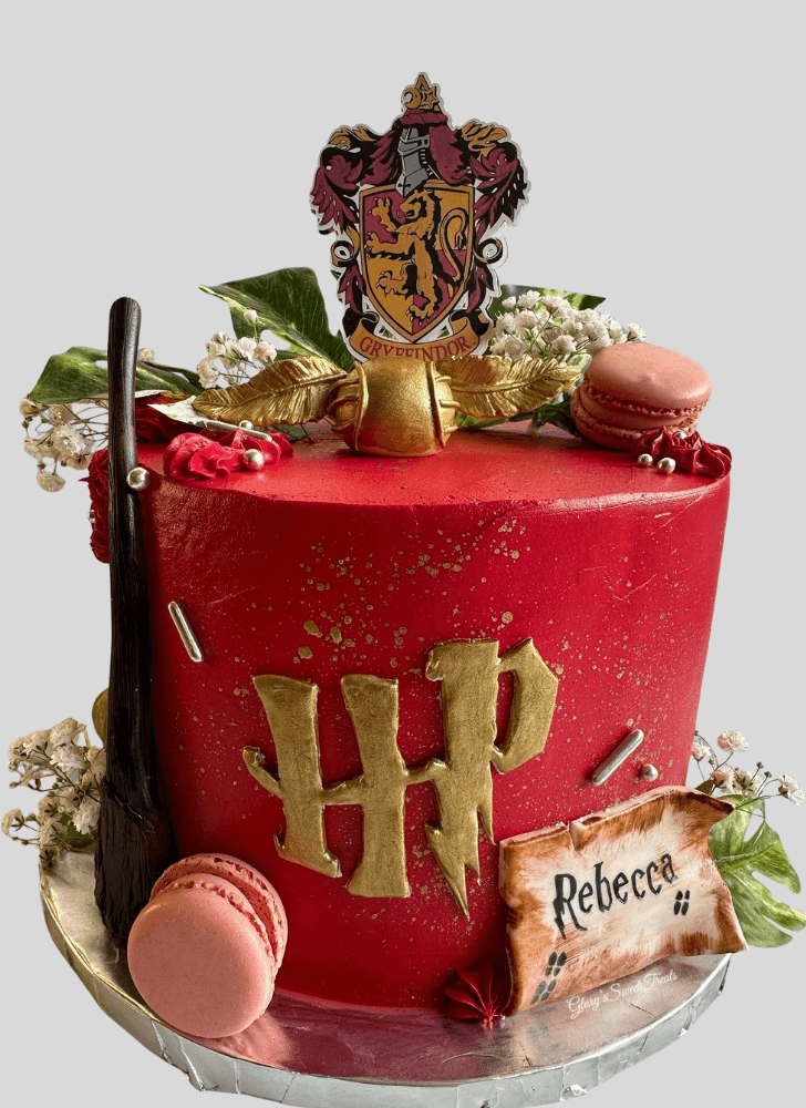 Alluring Gryffindor Cake