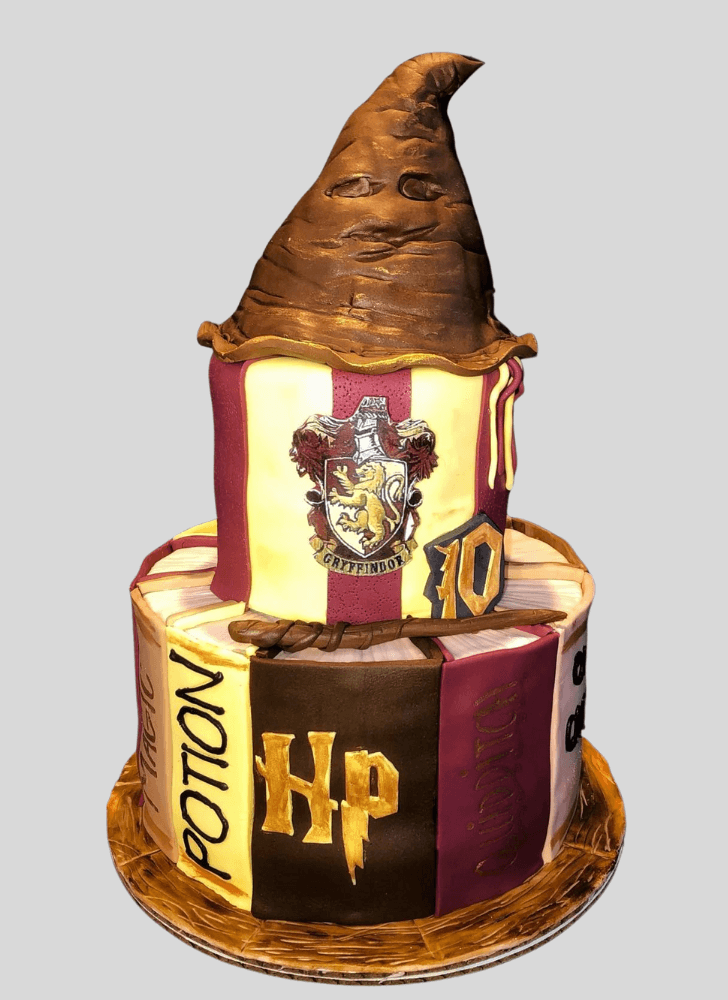 Beauteous Gryffindor Cake