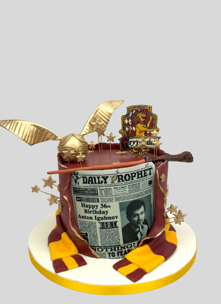 Bewitching Gryffindor Cake
