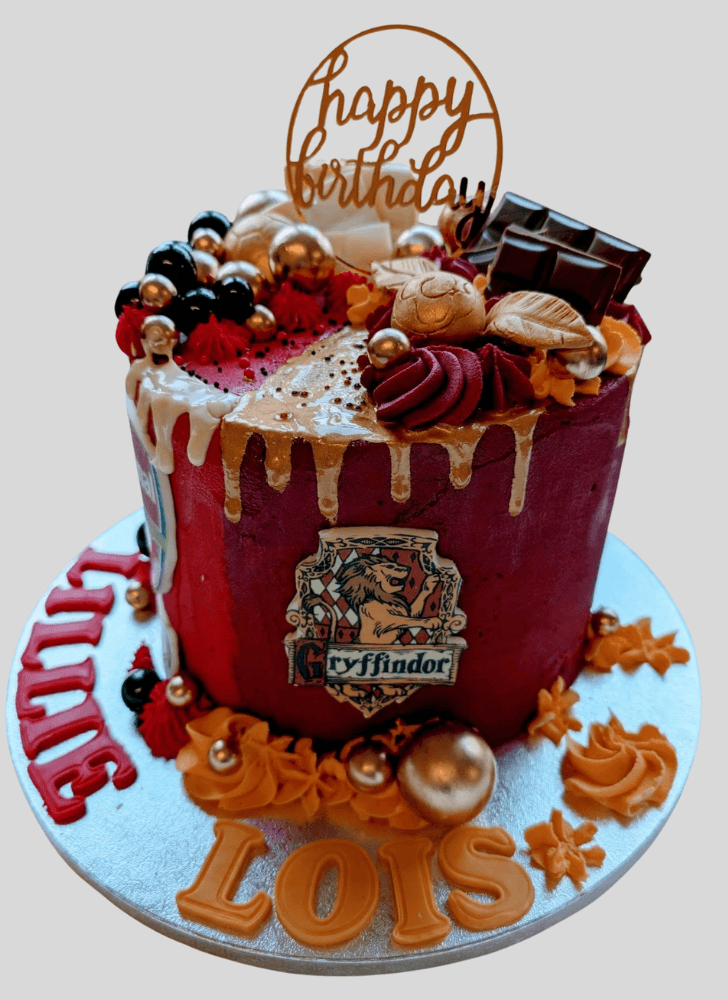 Captivating Gryffindor Cake