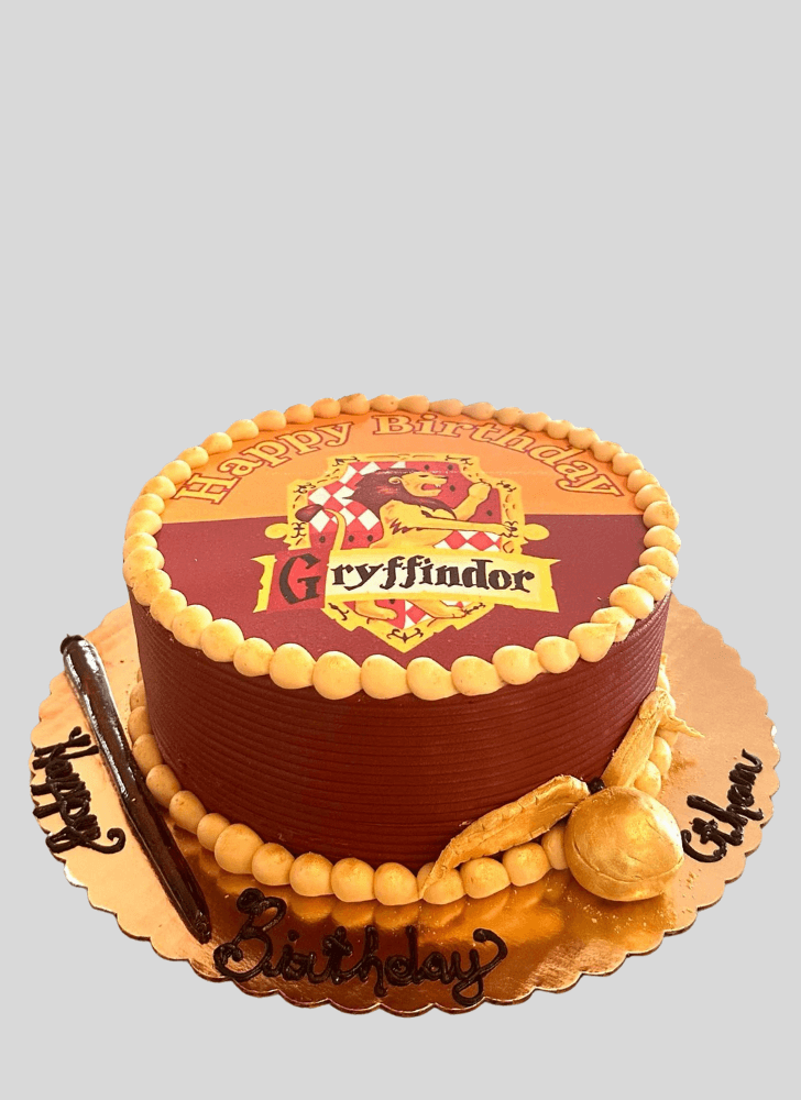 Fine Gryffindor Cake
