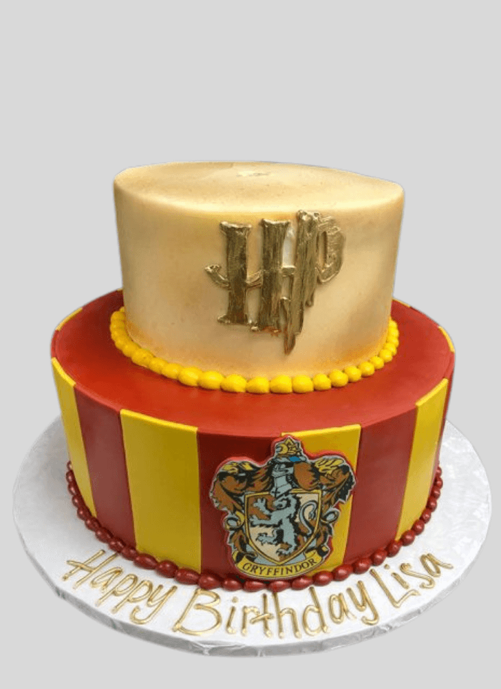 Magnetic Gryffindor Cake