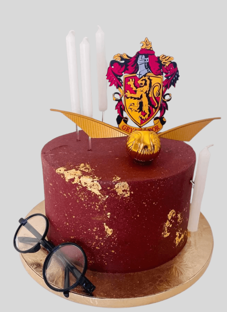Mesmeric Gryffindor Cake
