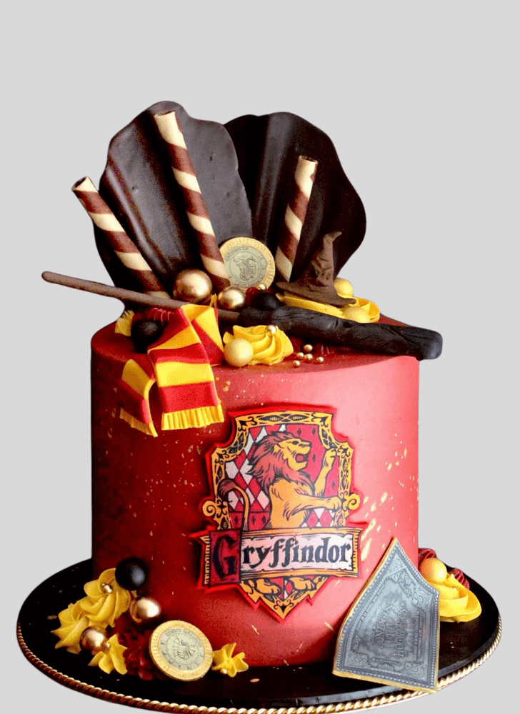 Refined Gryffindor Cake