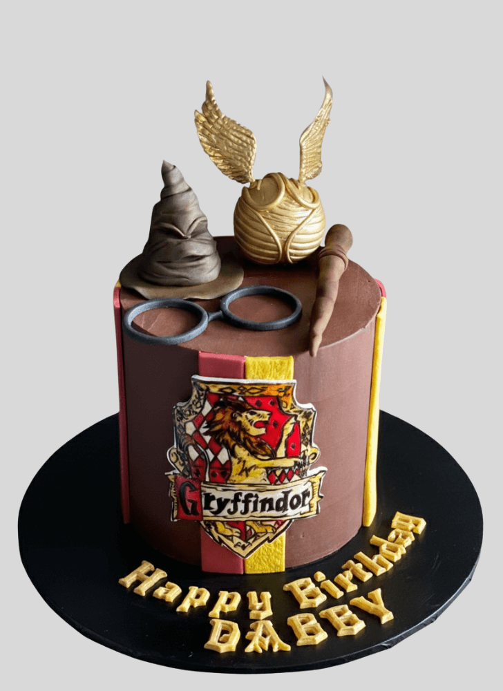 Slightly Gryffindor Cake