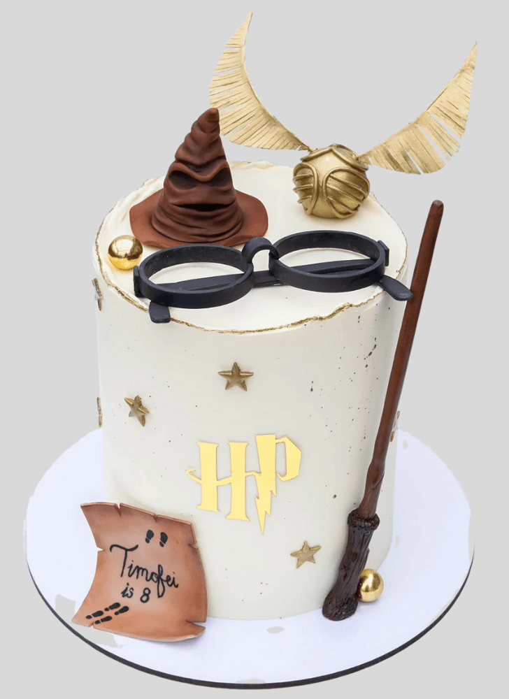 Alluring Harry Potter Cake