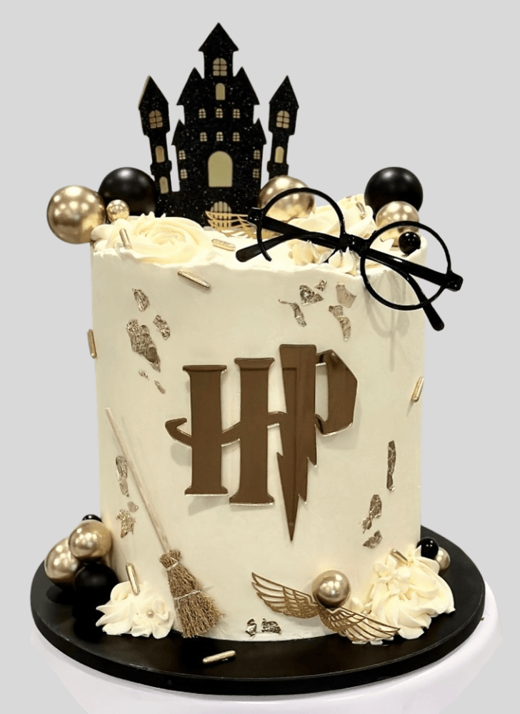 Angelic Harry Potter Cake