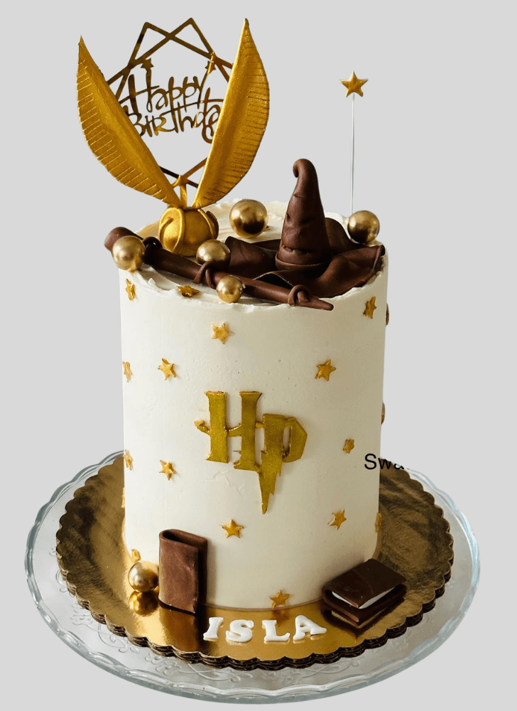 Classy Harry Potter Cake