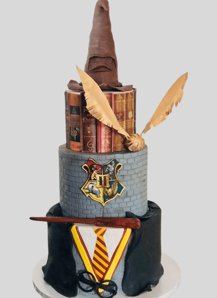 Delicate Harry Potter Cake