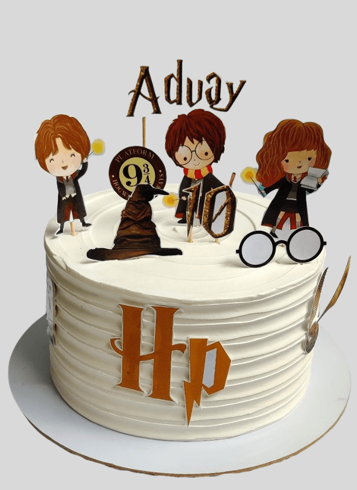 Elegant Harry Potter Cake