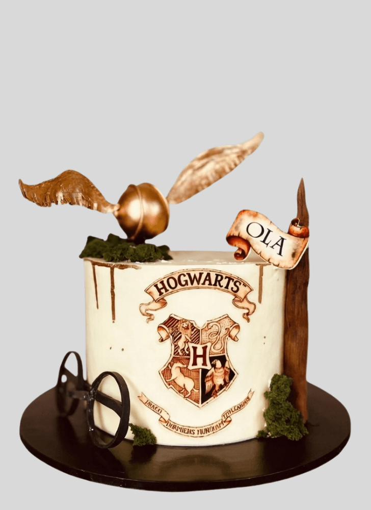 Alluring Hogwarts Cake