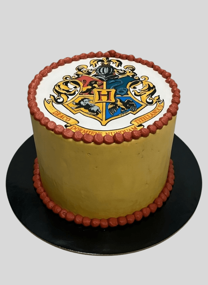 Angelic Hogwarts Cake