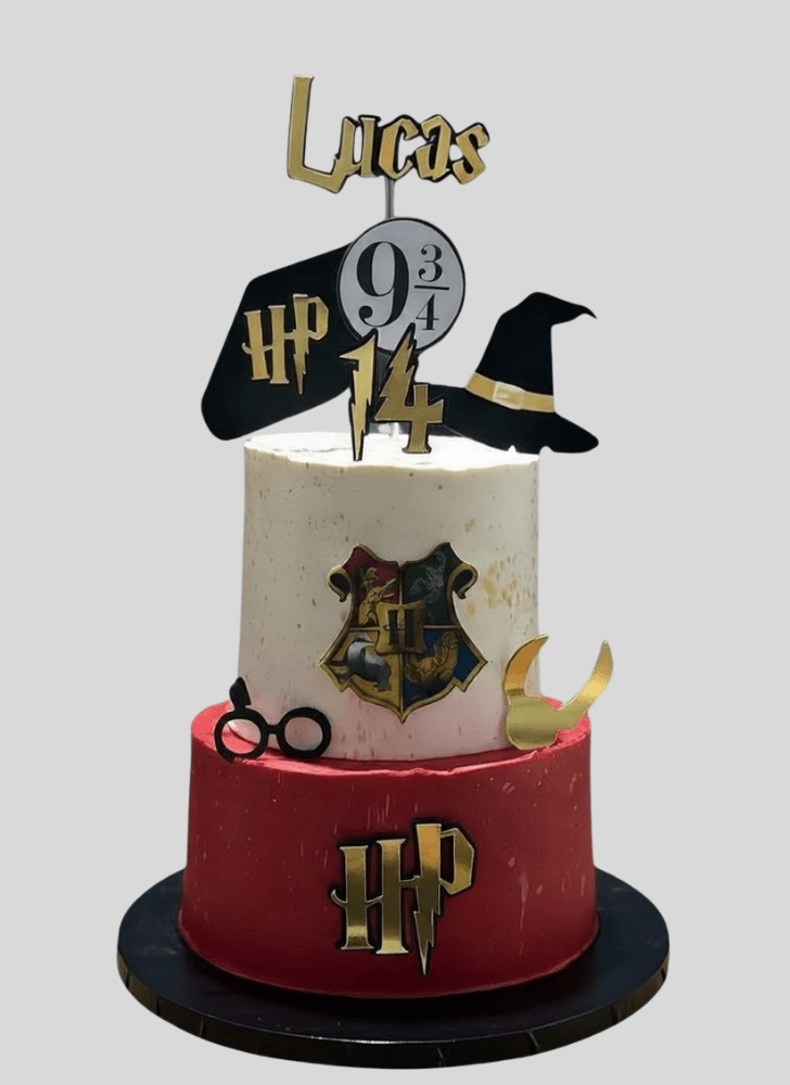 Bewitching Hogwarts Cake