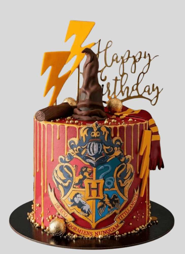 Captivating Hogwarts Cake